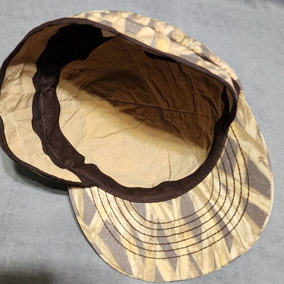 Vintage Cabelas Camo Hat trapper ear flap hat Insulated Size Small Cap - Picture 6 of 9